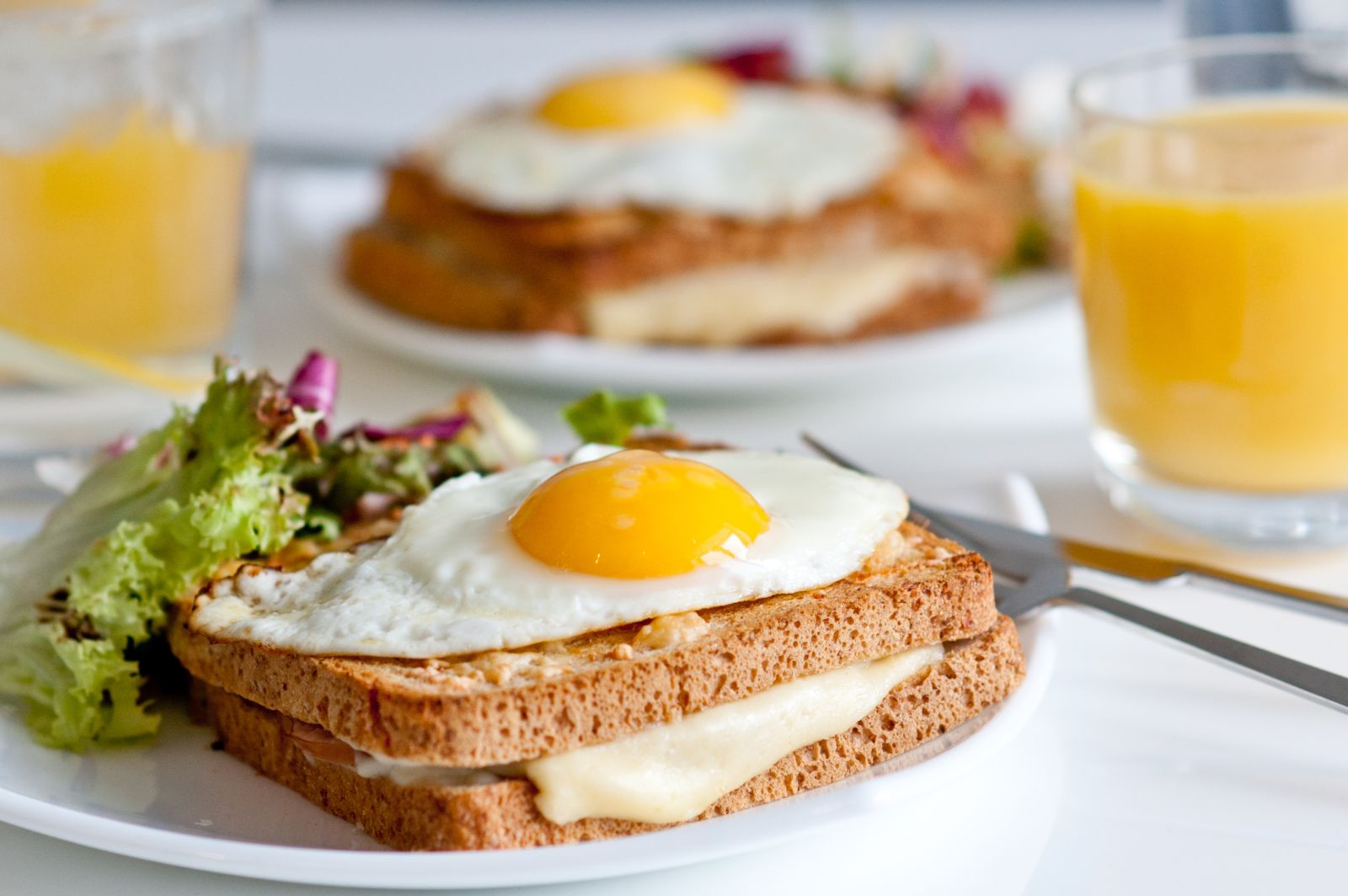 Bánh mì sandwich trứng phô mai giúp cân bằng các chất dinh dưỡng Bánh mì sandwich trứng phô mai giúp cân bằng các chất dinh dưỡng